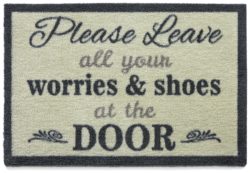 Muddle Mat Doormat - 75x50cm - Multicoloured.